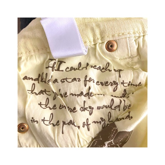 BCBGMAXAZRIA Chartreuse Mia pant/jeans 27 - Picture 3 of 6